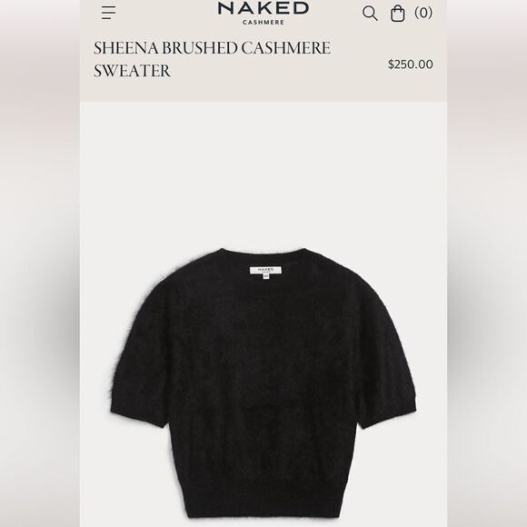 Naked Cashmere Sheena Brushed Cashmere Sweater Top - Picture 5 of 10